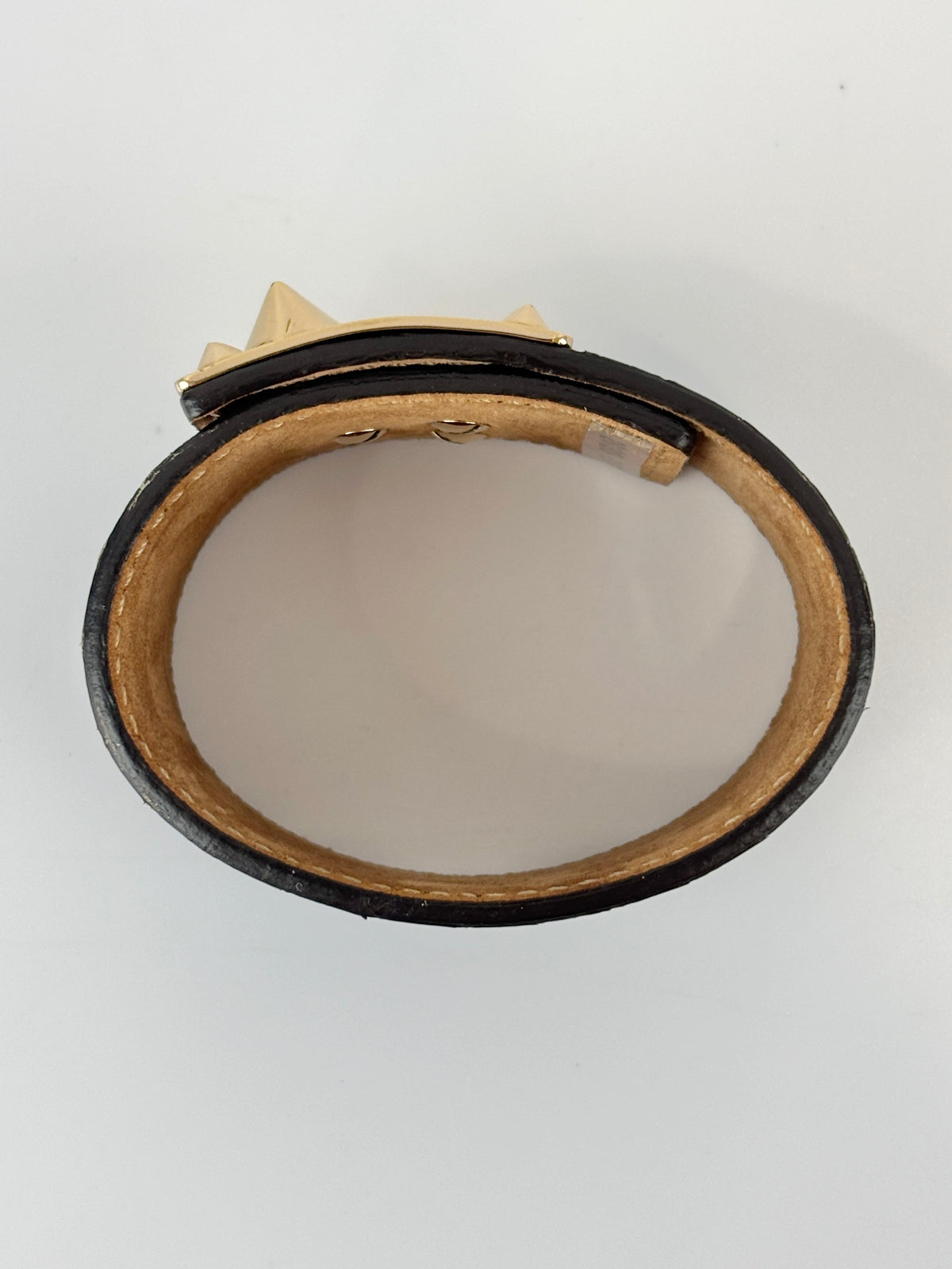 Goldmine Wrap Bracelet Black / Purple Snakeskin Size S