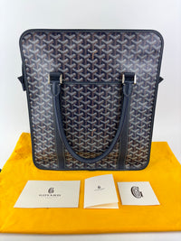 Bourgogne MM Bleu Marine Tote