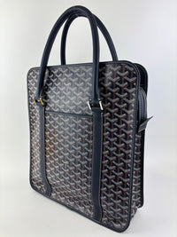 Bourgogne MM Bleu Marine Tote