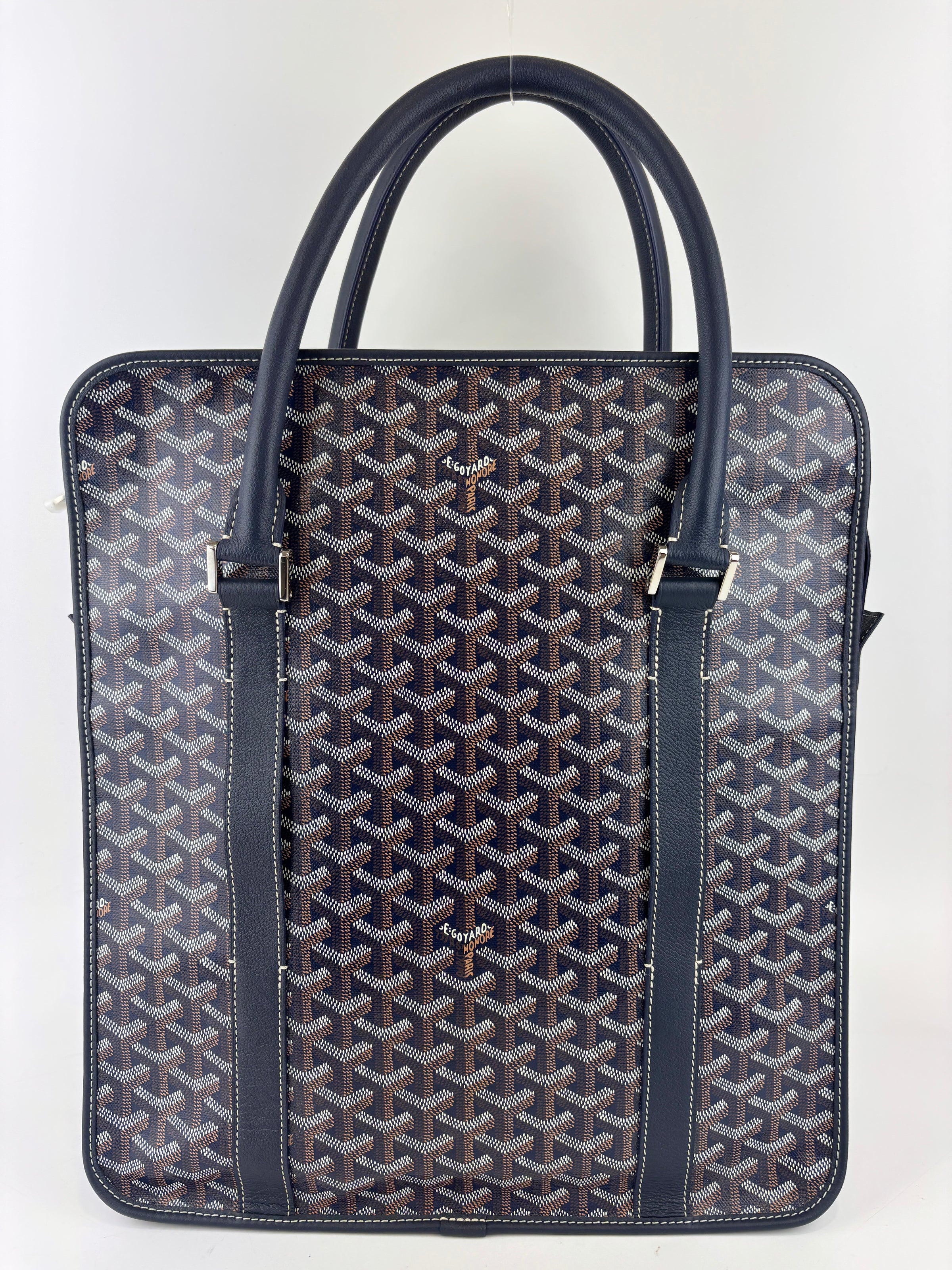 Bourgogne MM Bleu Marine Tote