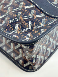 Bourgogne MM Bleu Marine Tote