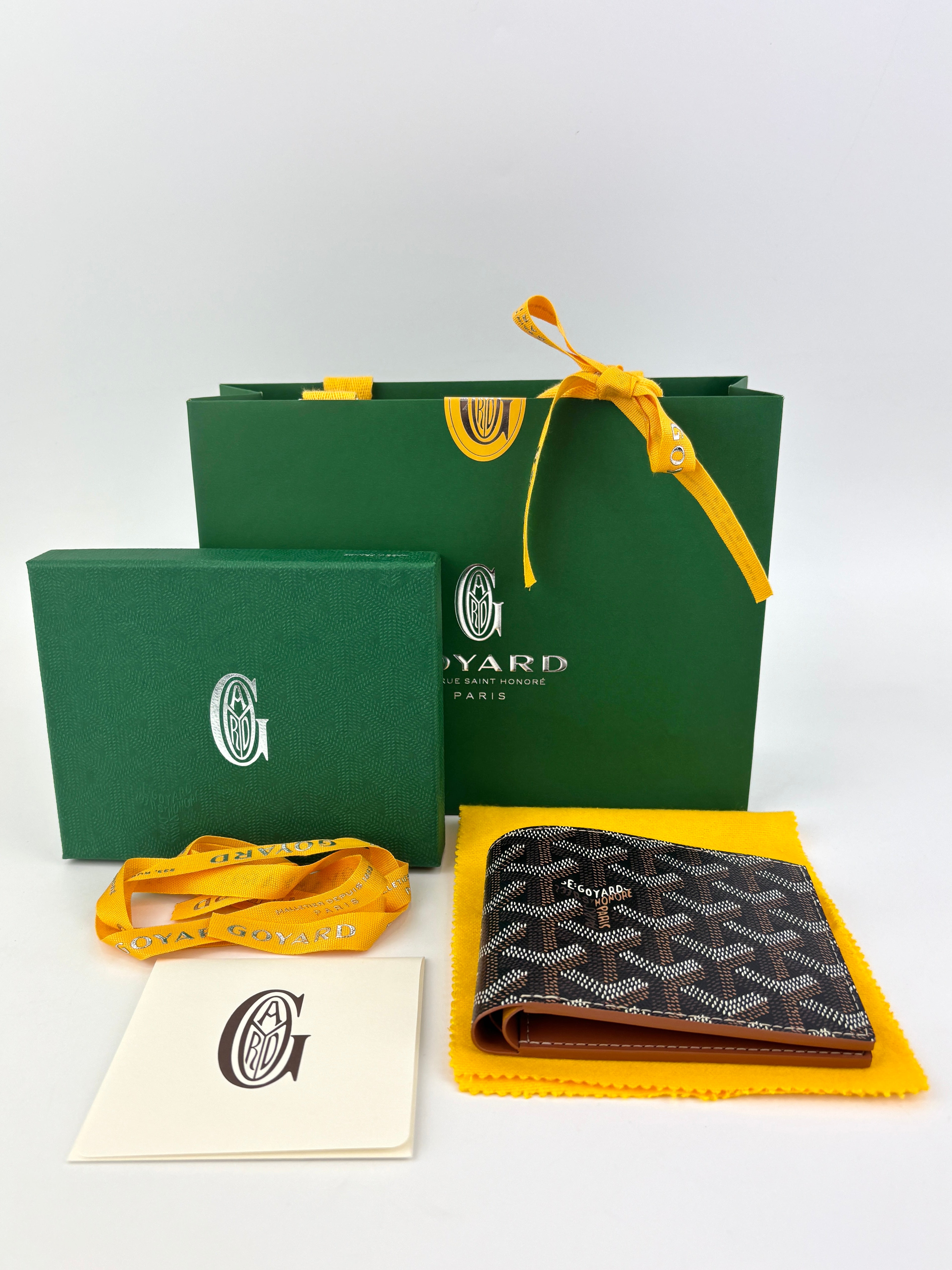 Goyard Victoire Wallet in Black | Glampot