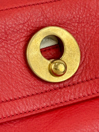 Muse Two Top Handle Bag in Red GHW