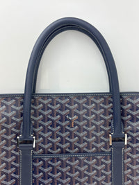 Bourgogne MM Bleu Marine Tote