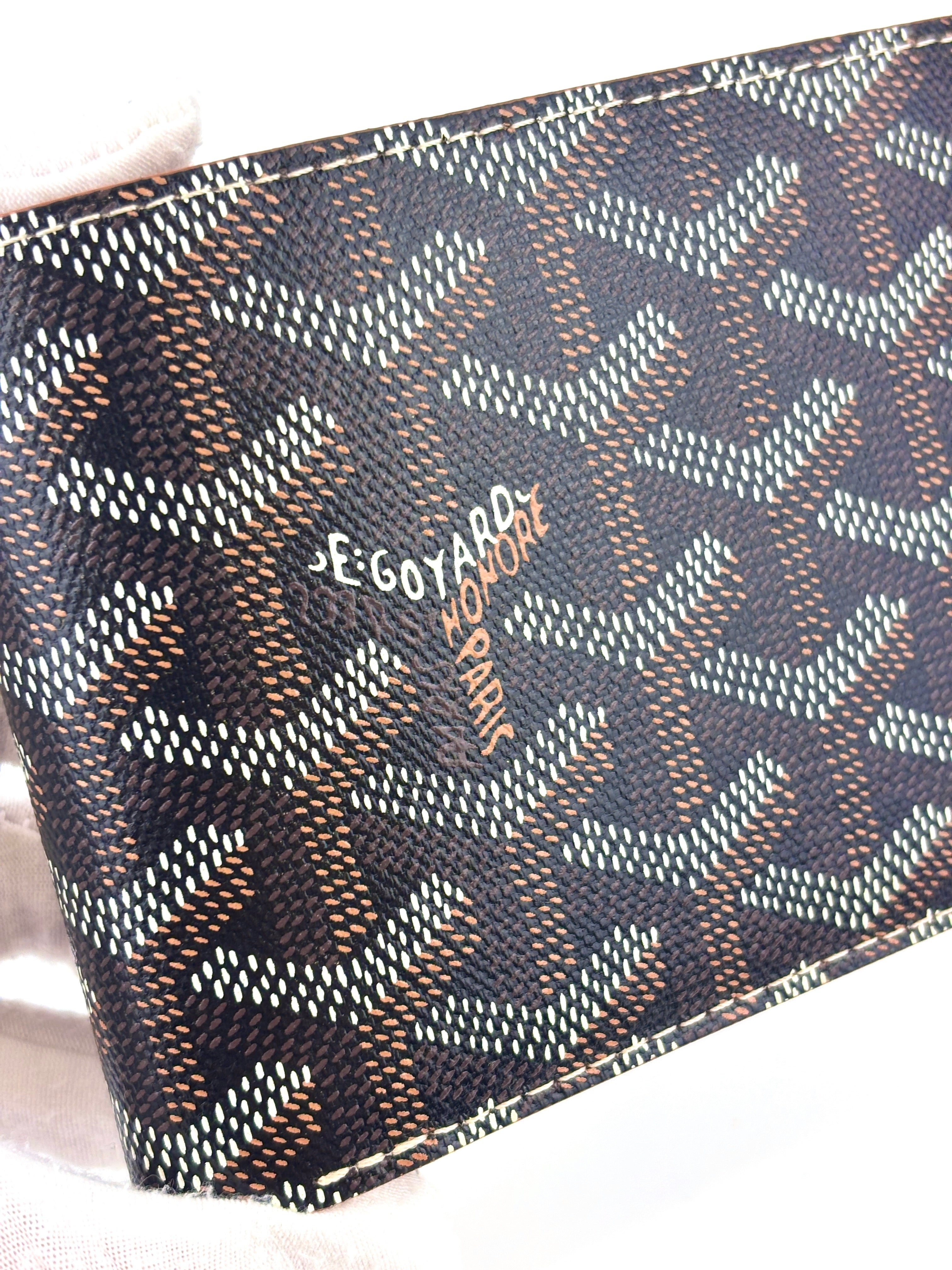 Goyard Victoire Wallet in Black | Glampot