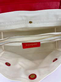 Muse Two Top Handle Bag in Red GHW