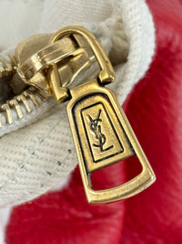 Muse Two Top Handle Bag in Red GHW