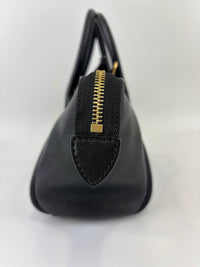 Little Luggage in Black Supple Shiny Lambskin