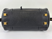 Little Luggage in Black Supple Shiny Lambskin