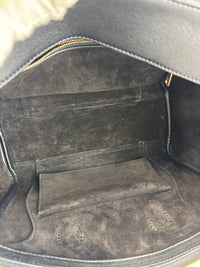 Little Luggage in Black Supple Shiny Lambskin