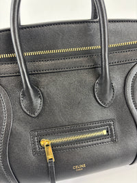 Little Luggage in Black Supple Shiny Lambskin