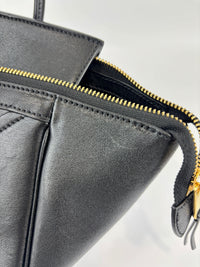Little Luggage in Black Supple Shiny Lambskin