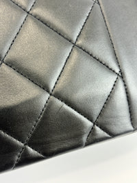 Vintage Small Diana Flap Bag Black Quilted Lambskin 24K GHW