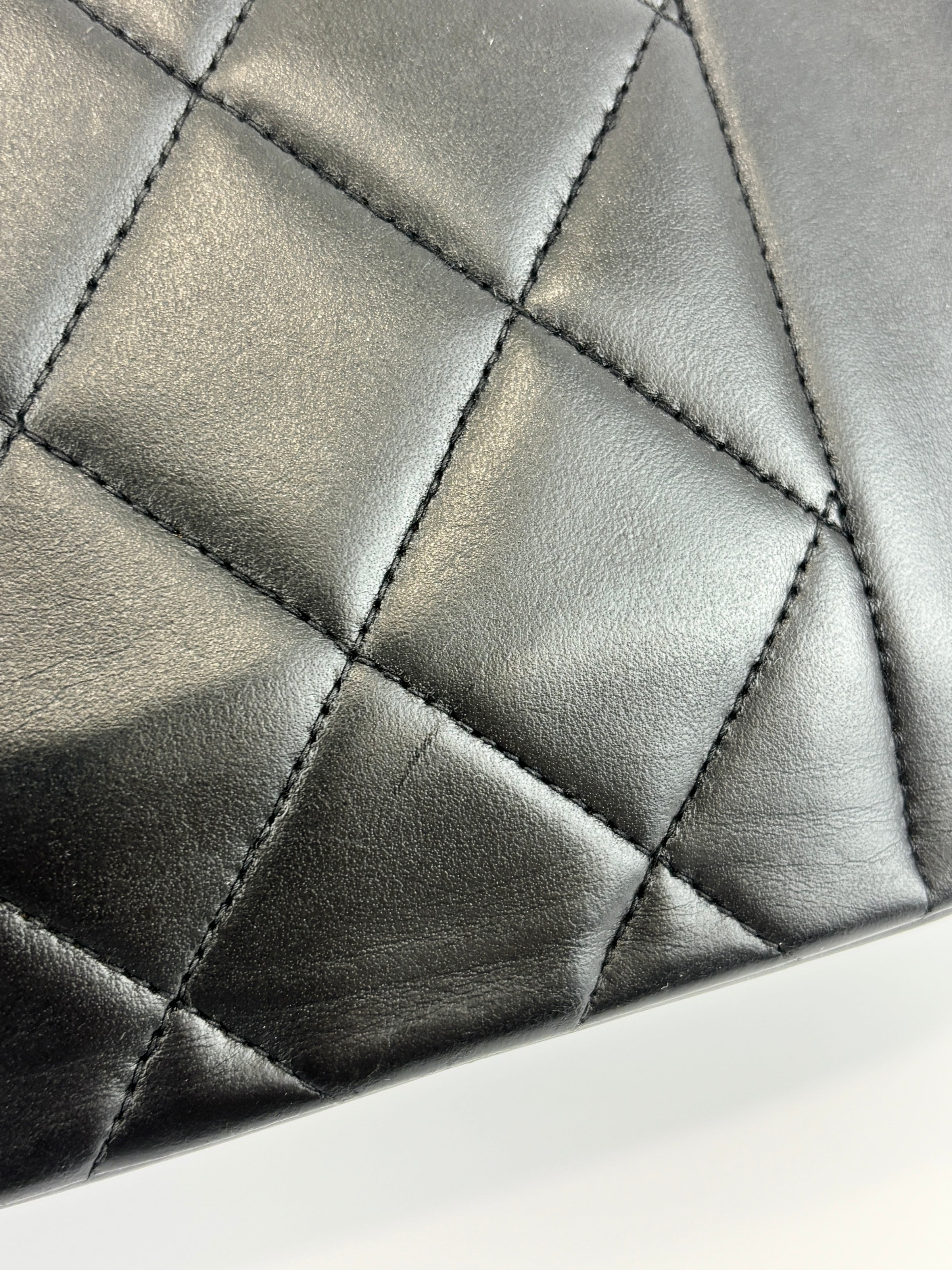 Vintage Small Diana Flap Bag Black Quilted Lambskin 24K GHW