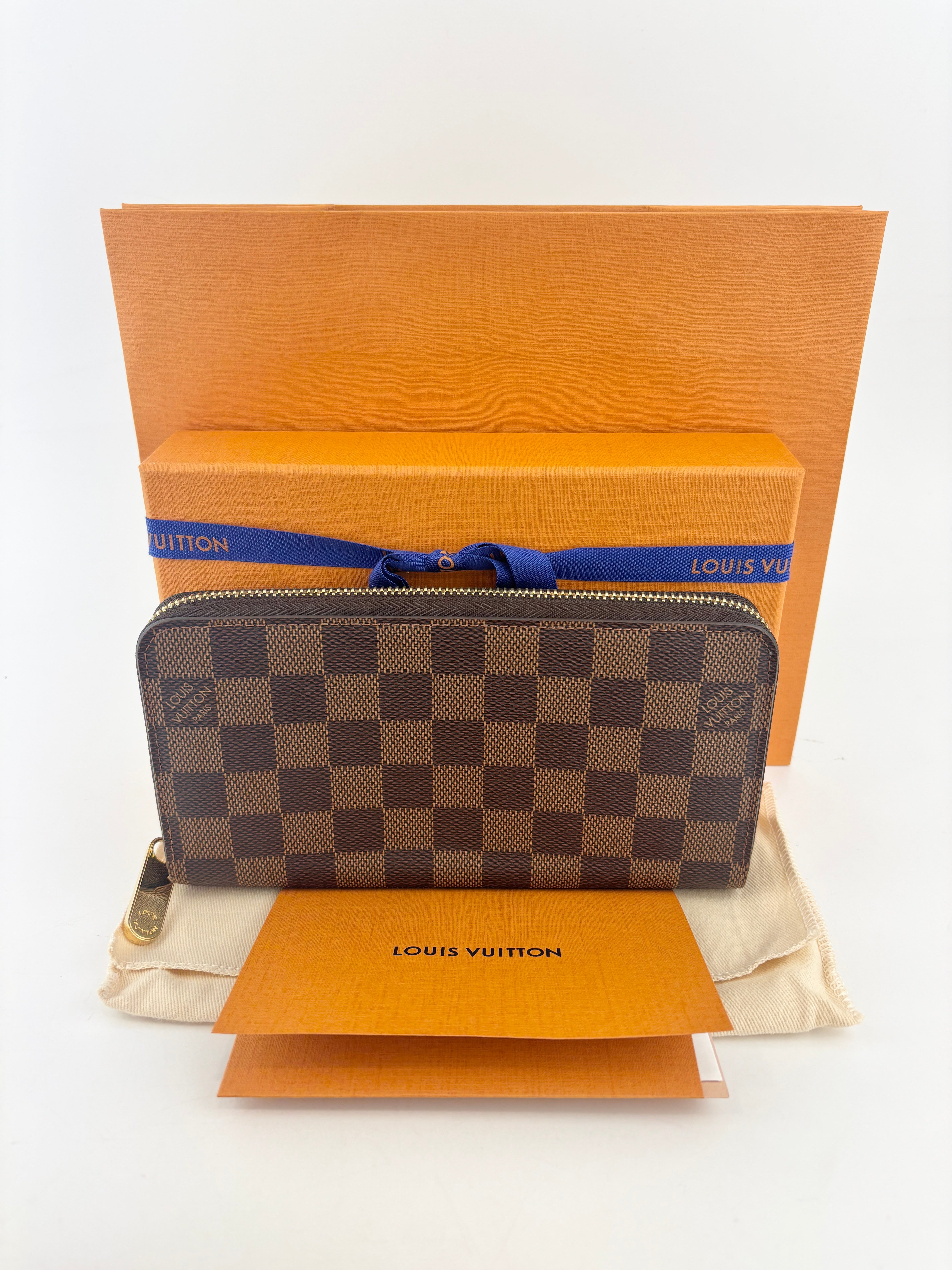 Louis Vuitton N41661 Zippy Wallet Damier Ebene | Glampot