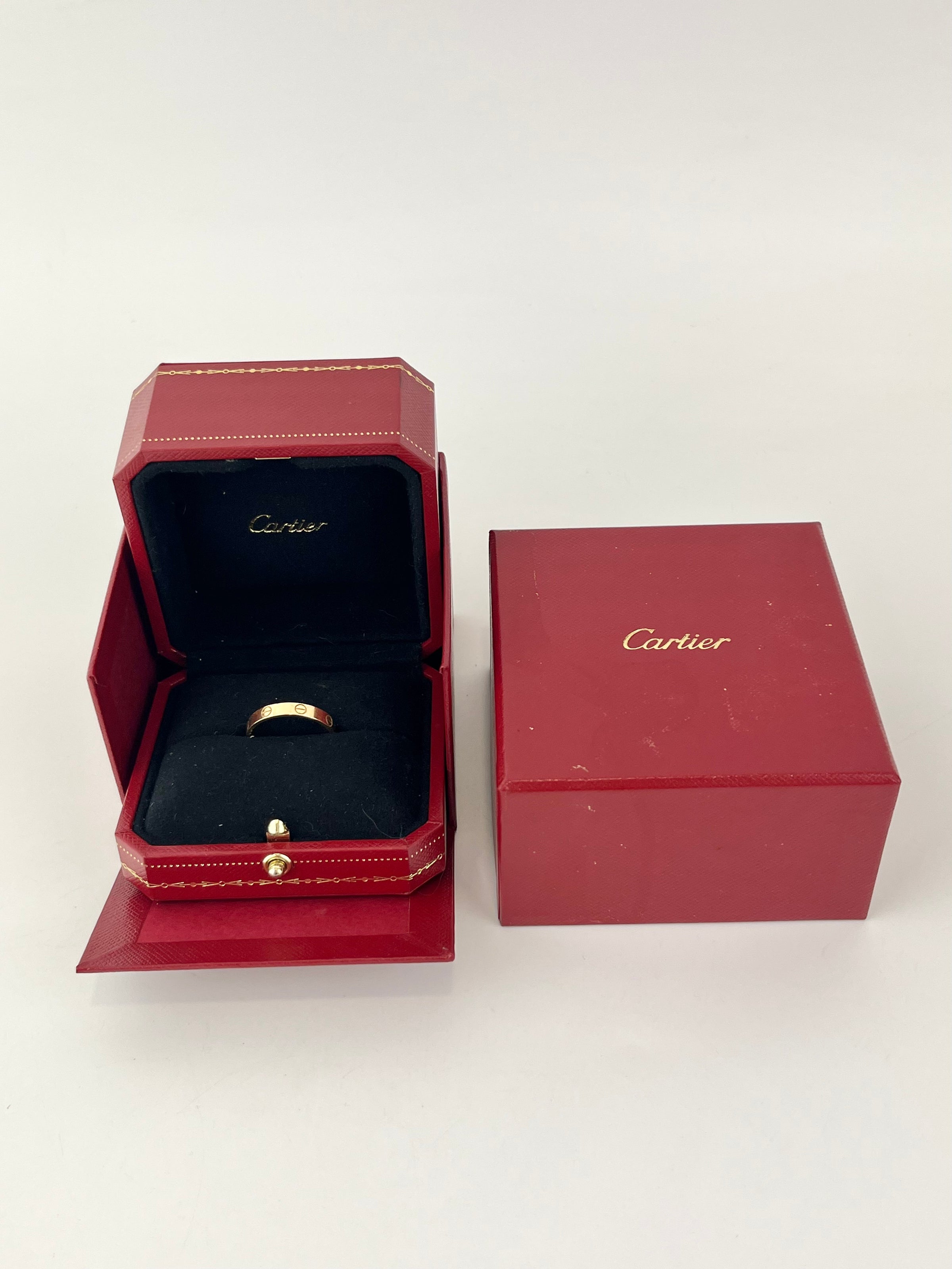 Love Ring Yellow Gold Small Size 60