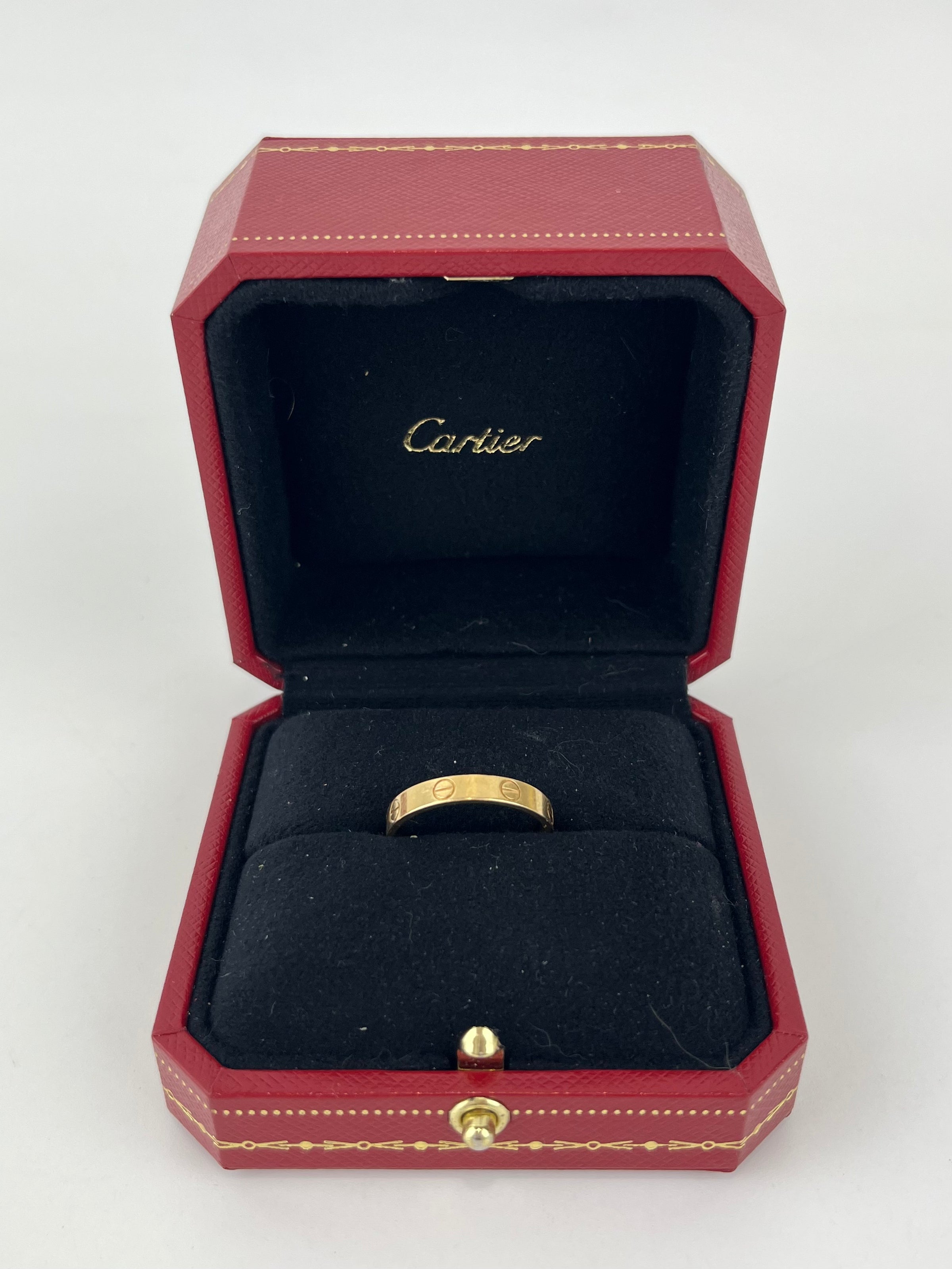 Love Ring Yellow Gold Small Size 60