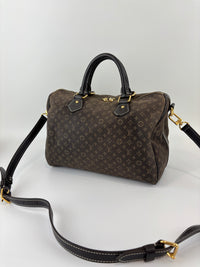 Speedy 30 Bandouliere Mini Lin Idylle Fusain