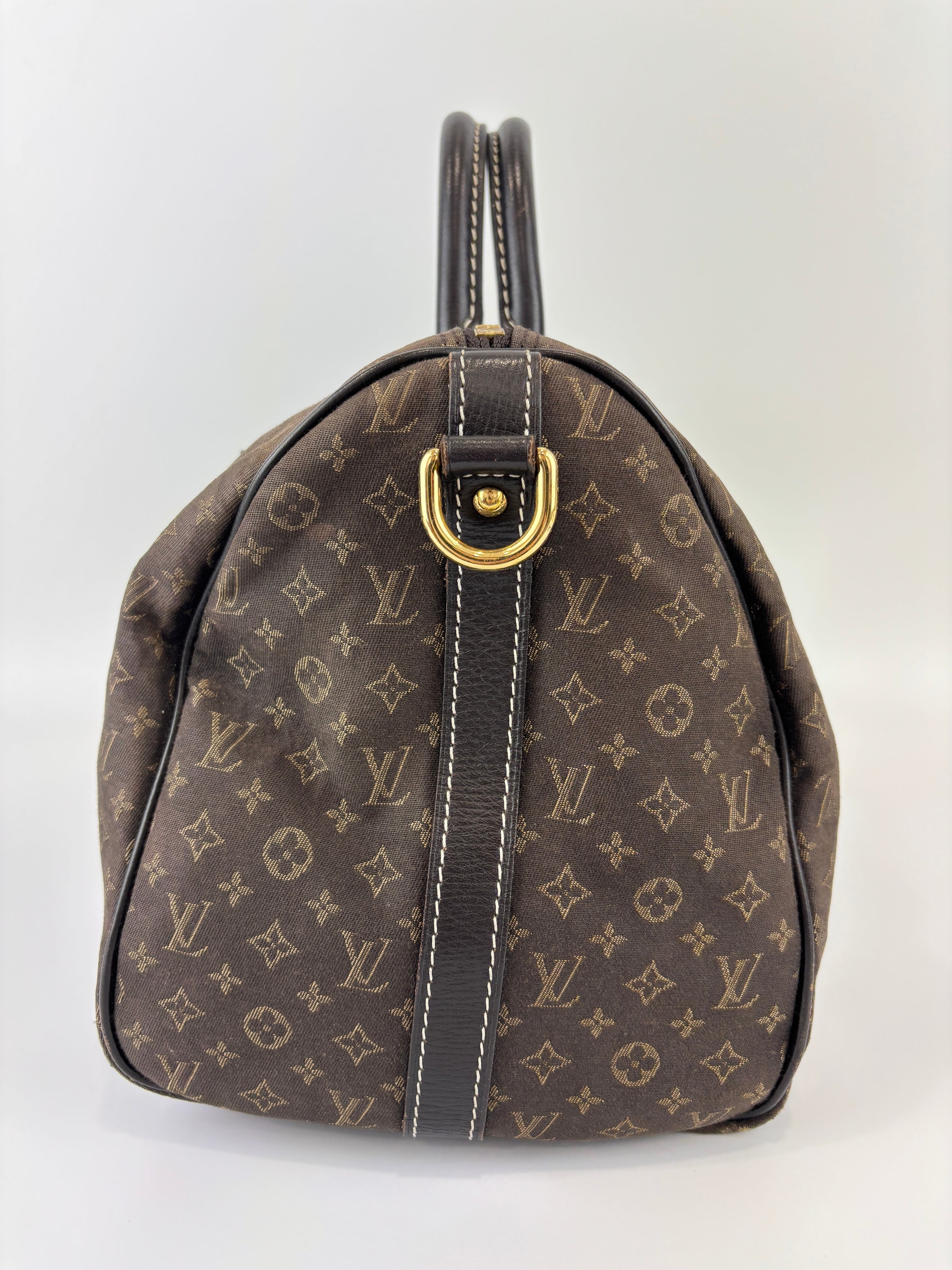 Speedy 30 Bandouliere Mini Lin Idylle Fusain
