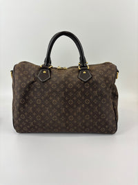 Speedy 30 Bandouliere Mini Lin Idylle Fusain