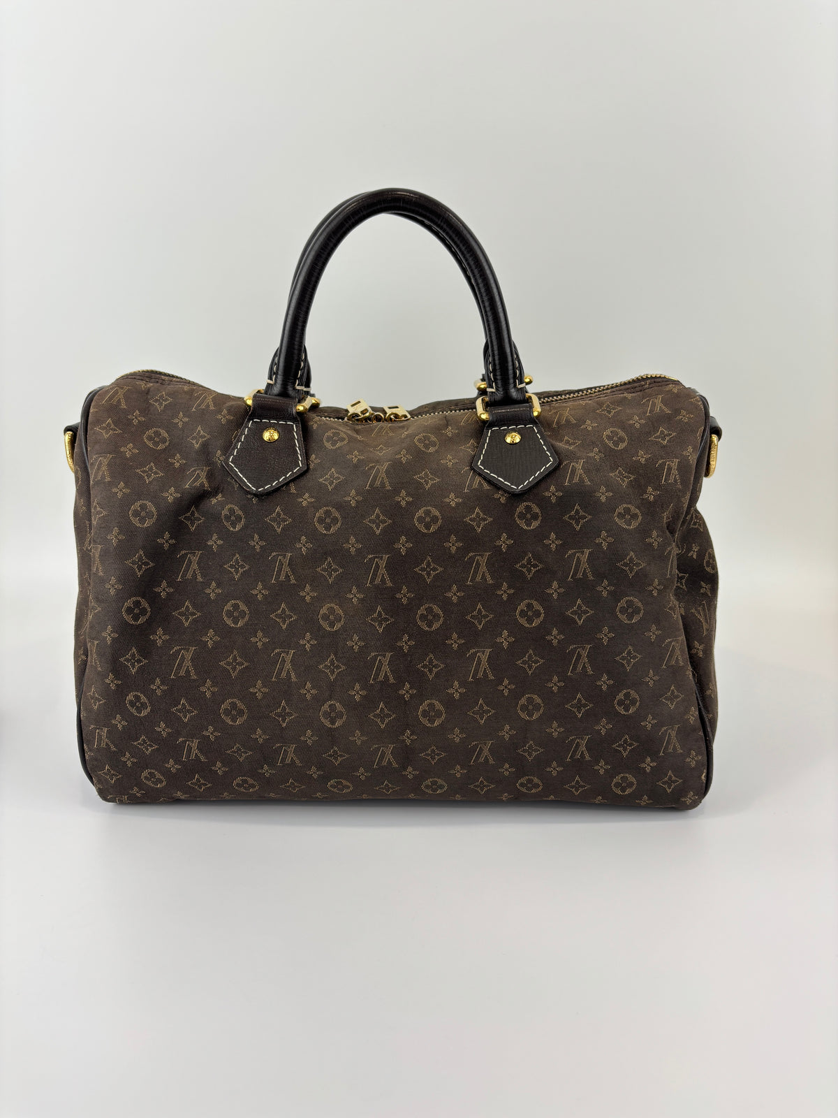 Speedy 30 Bandouliere Mini Lin Idylle Fusain