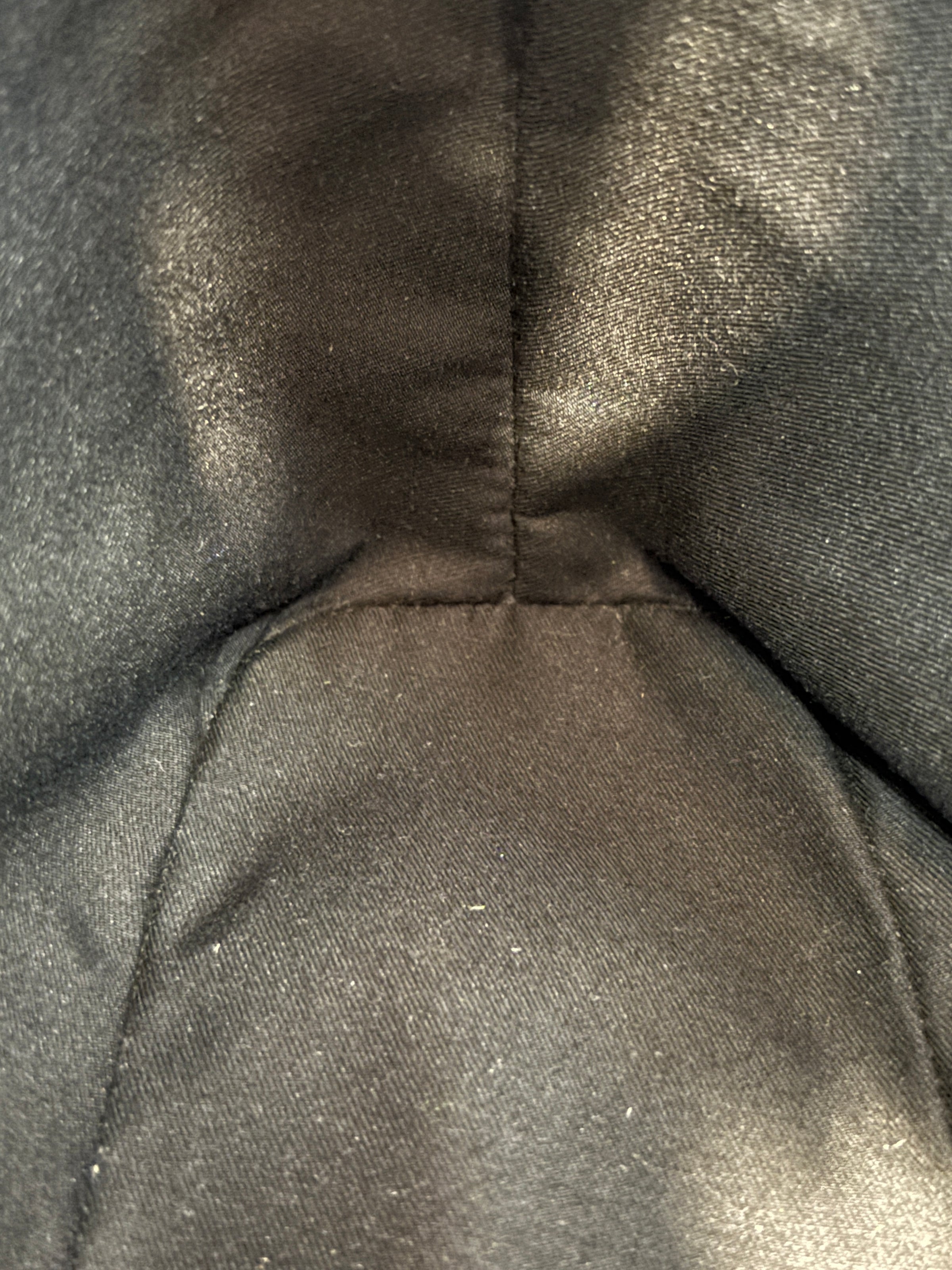 GG Canvas Black Hobo Bag with Pig Skin Leather
