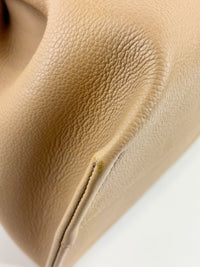 Textured Calfskin Numero Neuf in Taupe