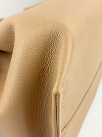 Textured Calfskin Numero Neuf in Taupe
