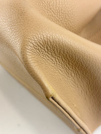 Textured Calfskin Numero Neuf in Taupe