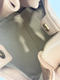 Textured Calfskin Numero Neuf in Taupe