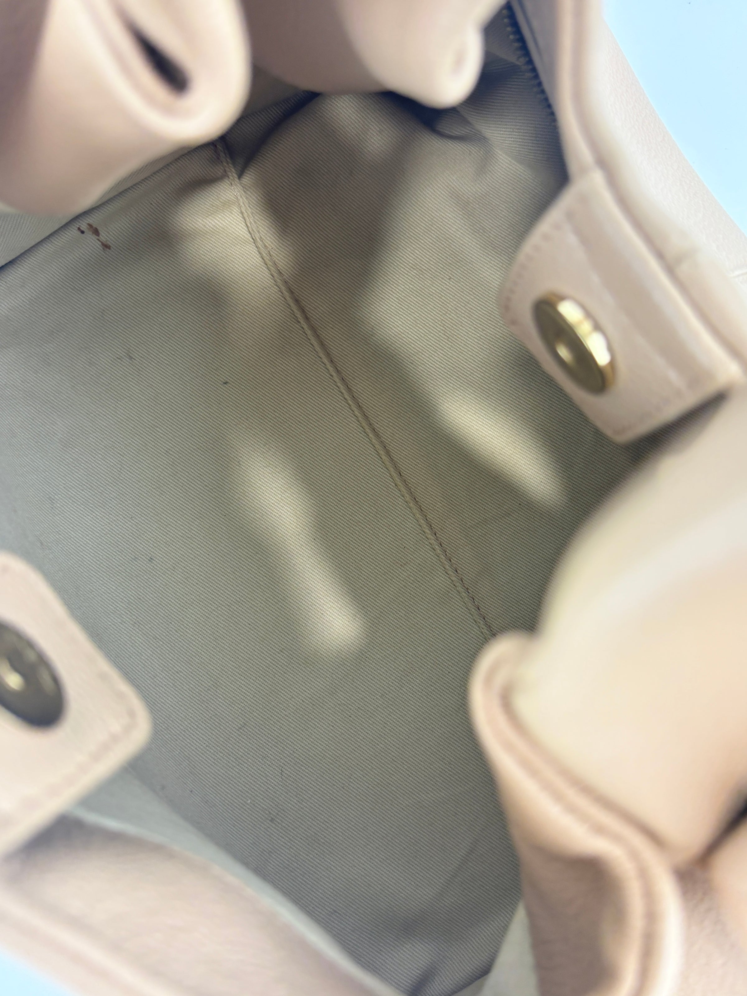 Textured Calfskin Numero Neuf in Taupe