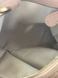 Textured Calfskin Numero Neuf in Taupe