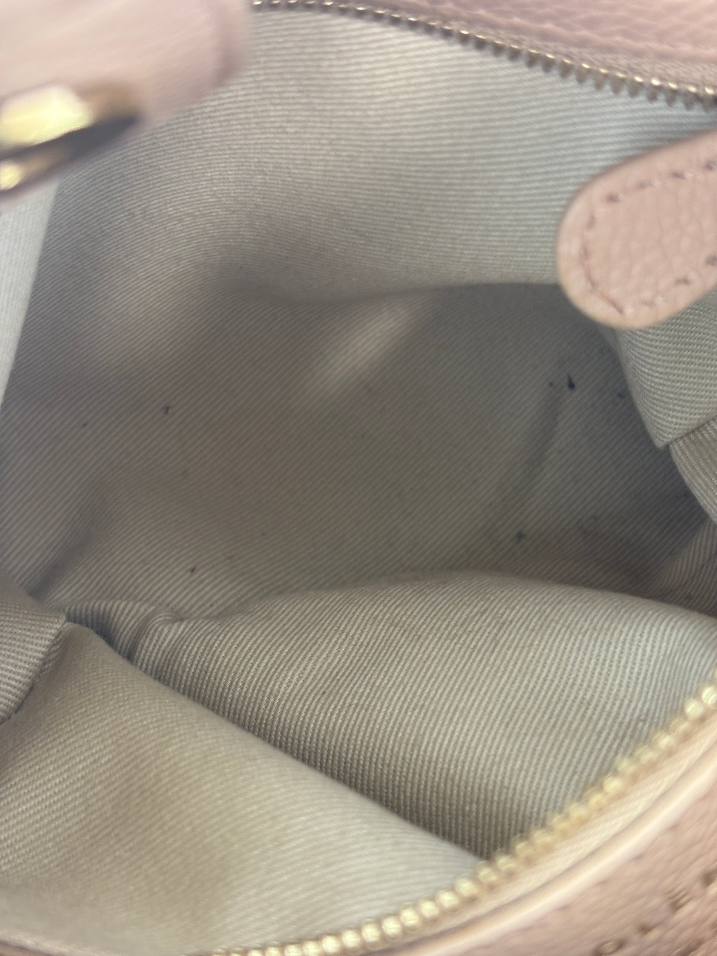 Textured Calfskin Numero Neuf in Taupe