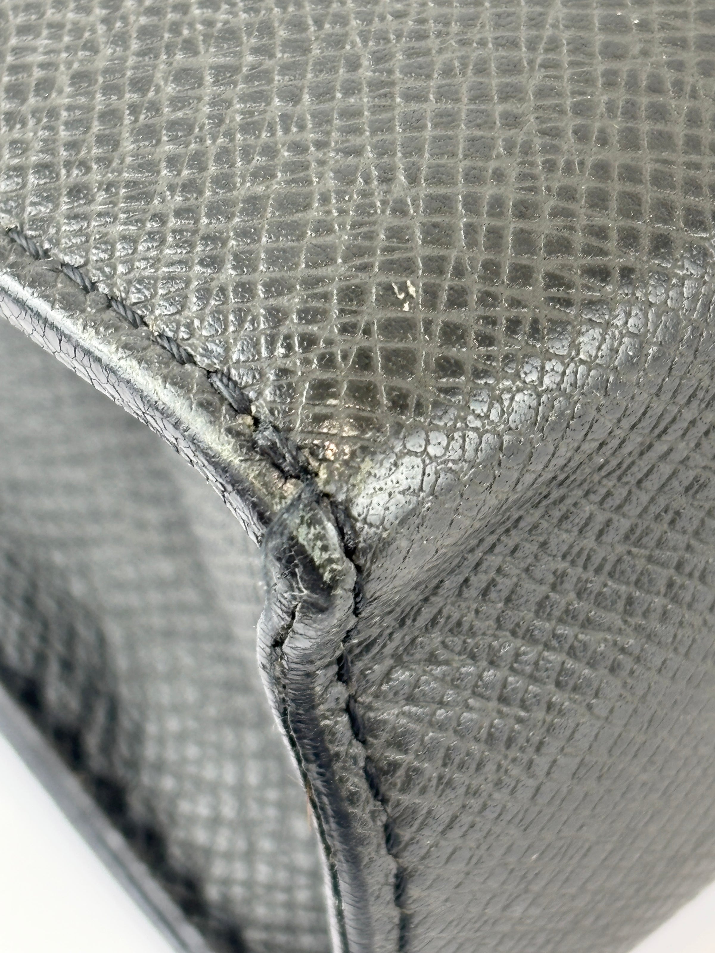 Pochette Voyage Clutch in Taiga Leather
