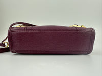 Metallic Edge Nano City Purple Goatskin Leather GHW