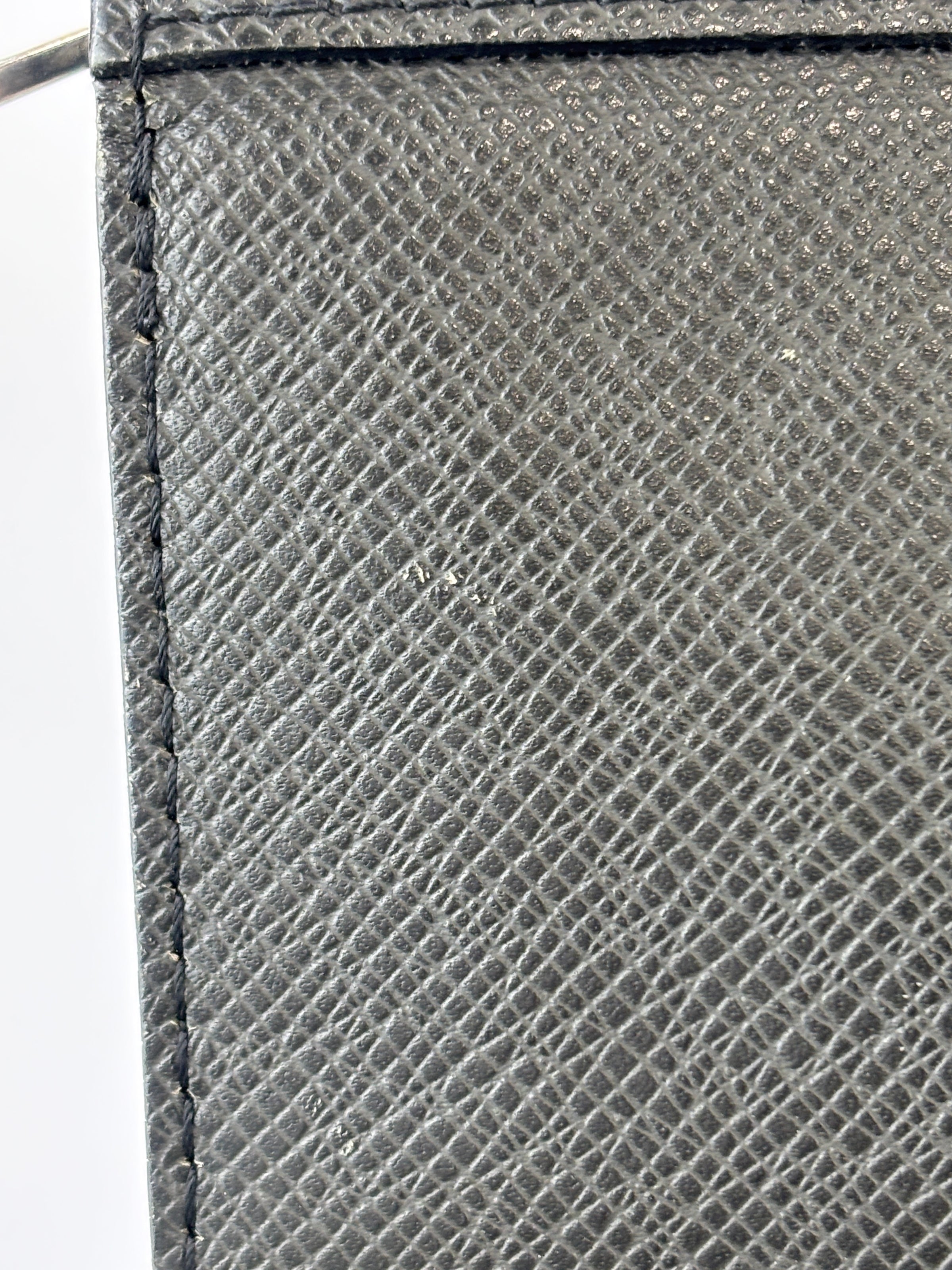 Pochette Voyage Clutch in Taiga Leather