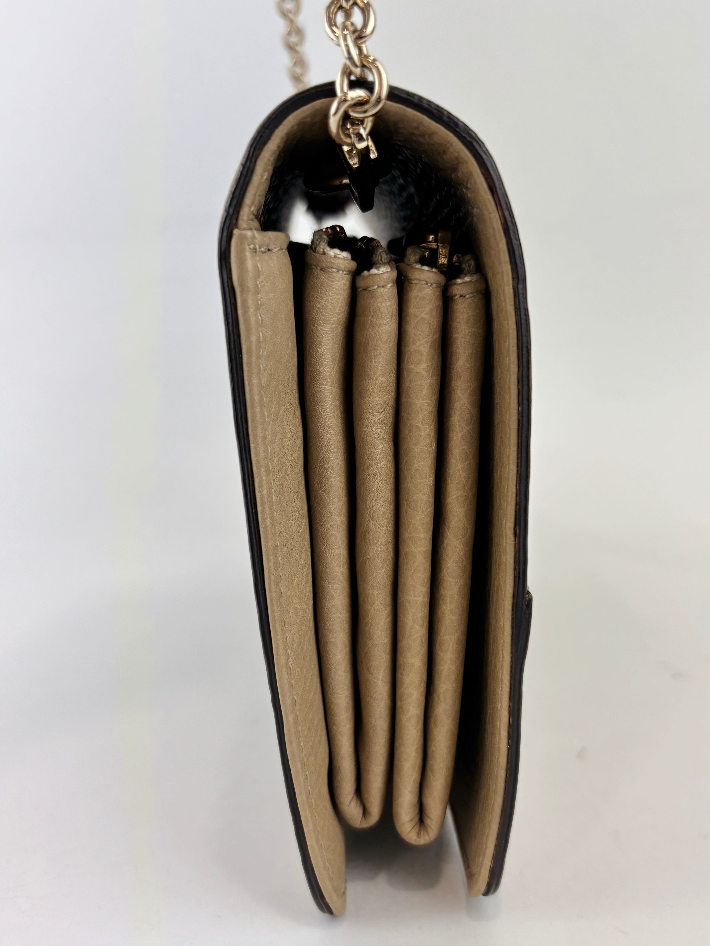 283061 Piston Broadway Evening Bag in Beige