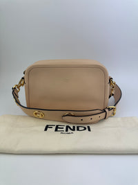 Vitello Century Opaco F is Fendi Beige Camera Case Bag