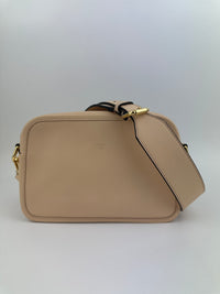 Vitello Century Opaco F is Fendi Beige Camera Case Bag