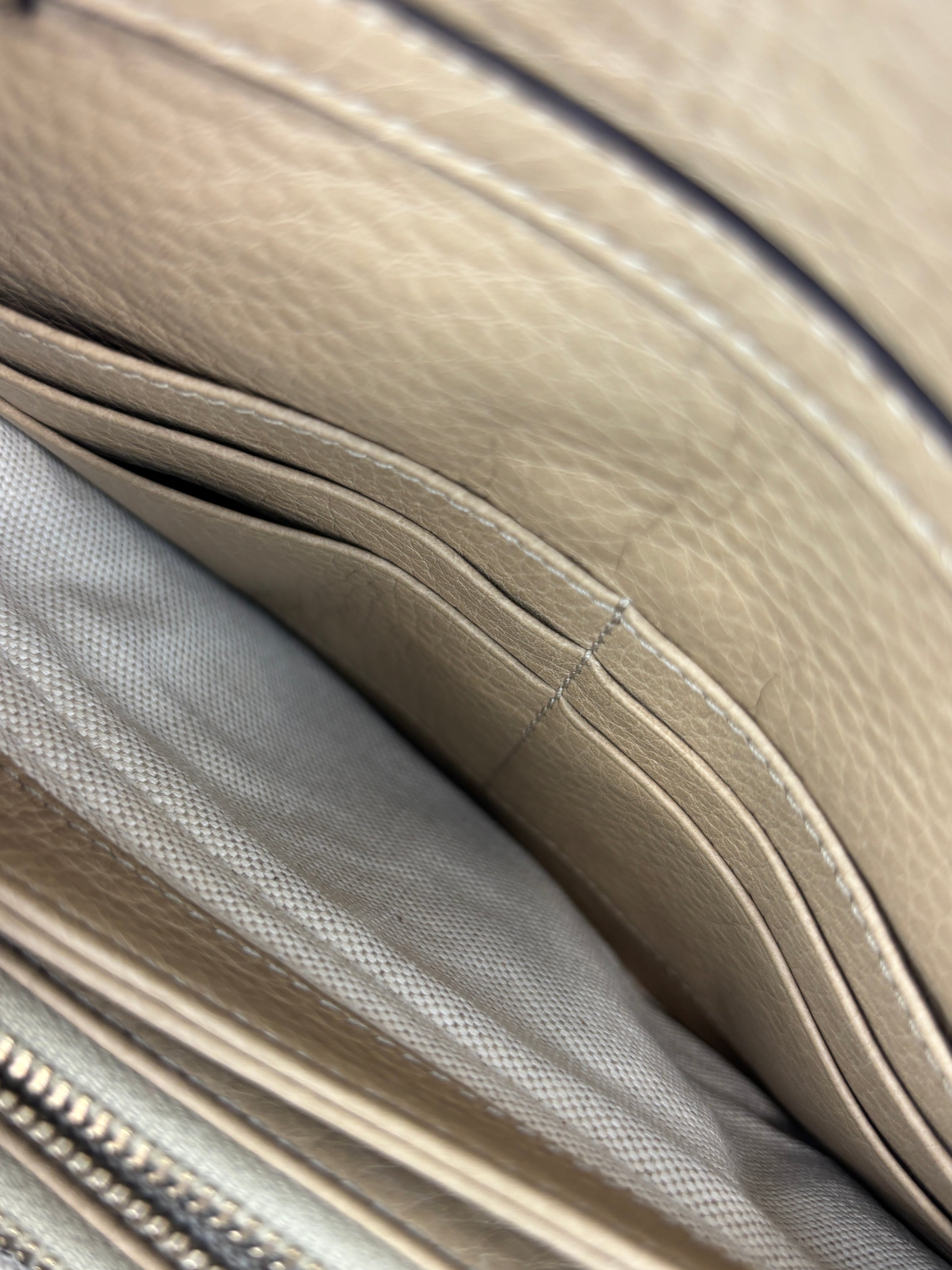 283061 Piston Broadway Evening Bag in Beige