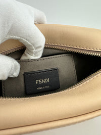 Vitello Century Opaco F is Fendi Beige Camera Case Bag
