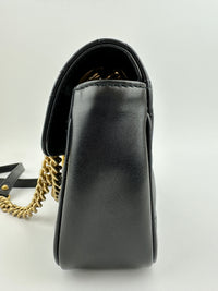 Marmont Mini Matelassé Black Shoulder Bag