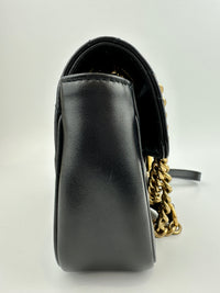 Marmont Mini Matelassé Black Shoulder Bag