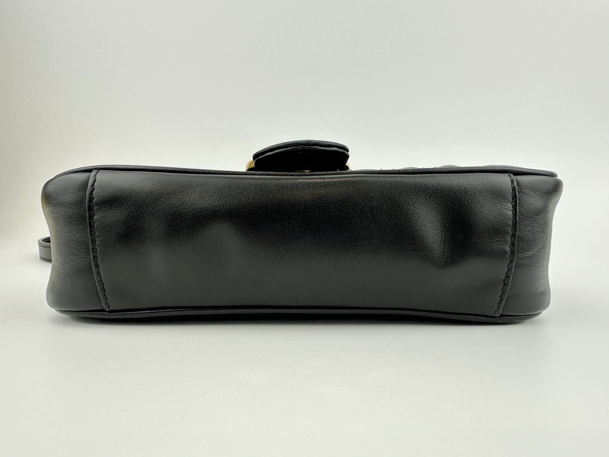 Marmont Mini Matelassé Black Shoulder Bag