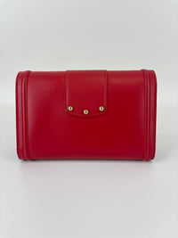 DG Amore Clutch Bag in Red Leather