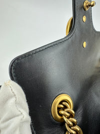 Marmont Mini Matelassé Black Shoulder Bag