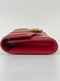 DG Amore Clutch Bag in Red Leather
