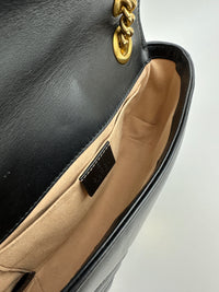 Marmont Mini Matelassé Black Shoulder Bag