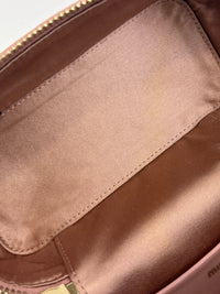 5BH122 Matelassé Nappa Leather Vanity Crossbody Bag Orchid Pink GHW