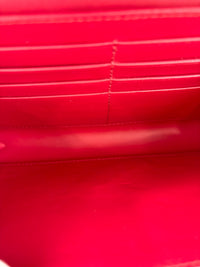 DG Amore Clutch Bag in Red Leather